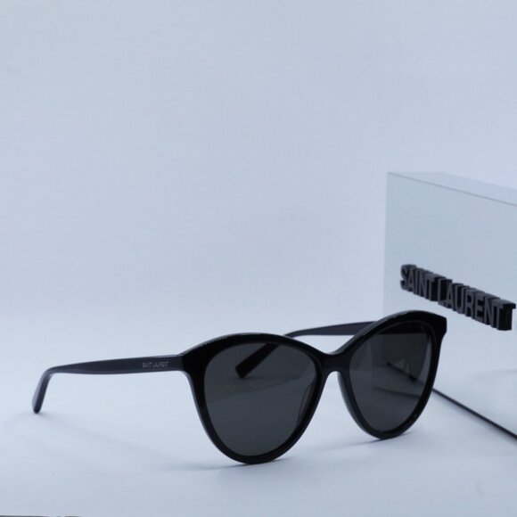 FINAL PRICE NEW SAINT LAURENT SL456 001 BLACK SUNGLASSES - Picture 7 of 9